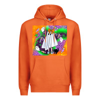 Carrot cute ghost halloween tumbler Premium Hoodie - BundleAndBundleShop