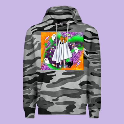 Cute Ghost Halloween Tumbler Premium Hoodie Designed By Bundleandbundleshop