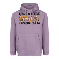 Lavender leave a little sparkle wherever you go Heavyweight Hoodie - MaliasSmallBusiness