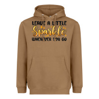 Toasted Coconut leave a little sparkle wherever you go Heavyweight Hoodie - MaliasSmallBusiness