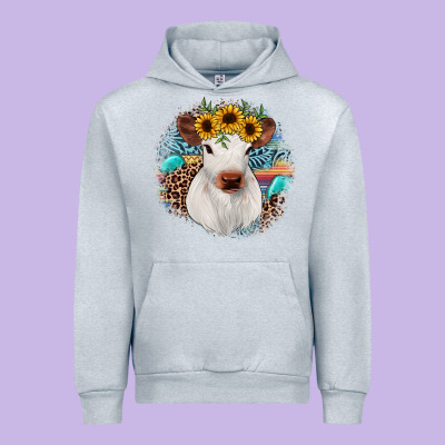 Western Calf Urban Hoodie Designed By Jahusdesignshop