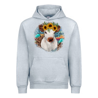 Heather Grey western calf Urban Hoodie - JahusDesignShop