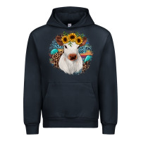 Navy western calf Urban Hoodie - JahusDesignShop
