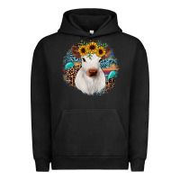 Pigment Black western calf Urban Hoodie - JahusDesignShop