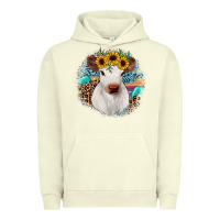 Pigment Pistachio western calf Urban Hoodie - JahusDesignShop