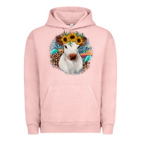 Pigment Salmon western calf Urban Hoodie - JahusDesignShop