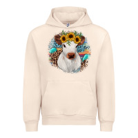 Sandshell western calf Urban Hoodie - JahusDesignShop