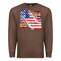 Chestnut baseball american flag Premium Sweatshirt - texasbilliewilder
