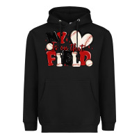 Black my heart is on that field baseball Heavyweight Hoodie - MaliasSmallBusiness