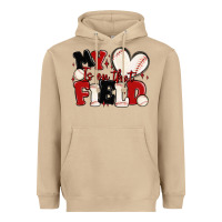 Mushroom my heart is on that field baseball Heavyweight Hoodie - MaliasSmallBusiness