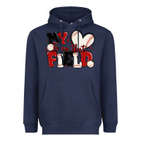Navy my heart is on that field baseball Heavyweight Hoodie - MaliasSmallBusiness