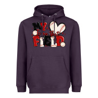 Plum my heart is on that field baseball Heavyweight Hoodie - MaliasSmallBusiness