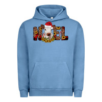 Pigment Pebble Blue noel Urban Hoodie - JahusDesignShop