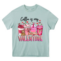 Arona Coffee Is MY Valentine Heavy Core Tee - CowhideDigitalArt