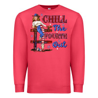 Cardinal chill the fourth out 4th july Premium Sweatshirt - texasbilliewilder