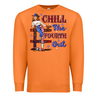 Carrot chill the fourth out 4th july Premium Sweatshirt - texasbilliewilder