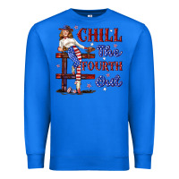 True Royal chill the fourth out 4th july Premium Sweatshirt - texasbilliewilder