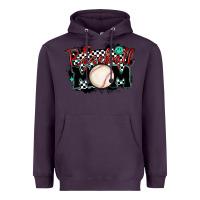 Plum baseball mom Heavyweight Hoodie - MaliasSmallBusiness