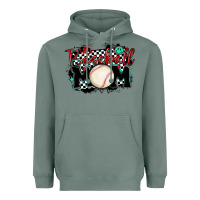 Sage baseball mom Heavyweight Hoodie - MaliasSmallBusiness
