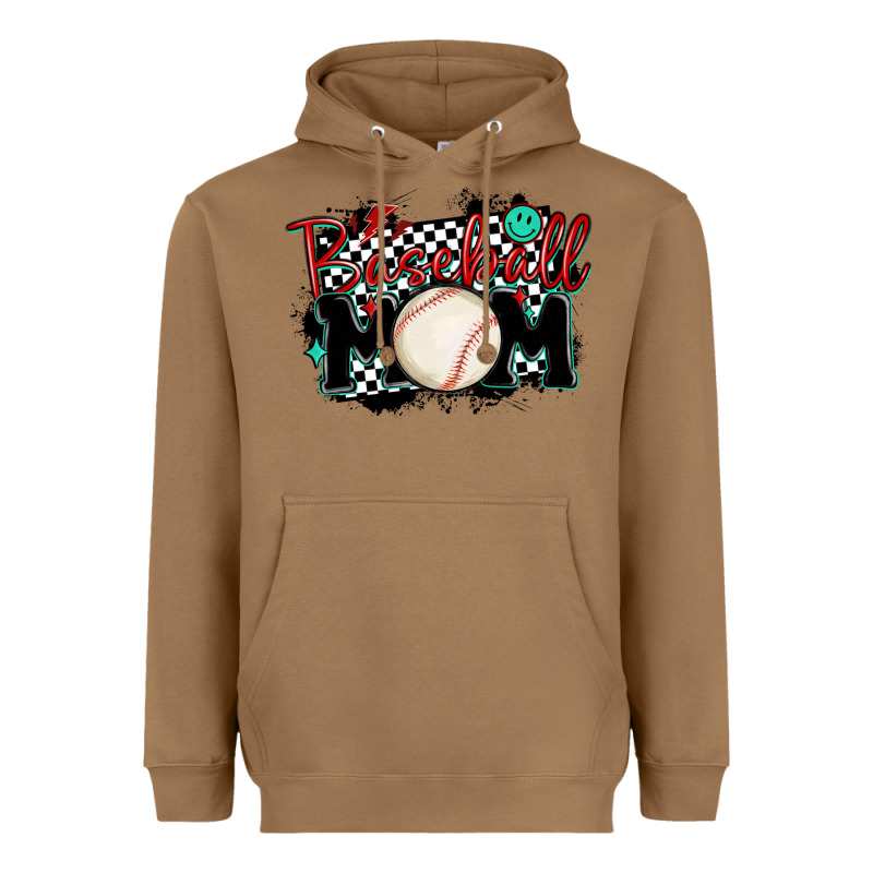Baseball Mom Heavyweight Hoodie by MaliasSmallBusiness | Teevron