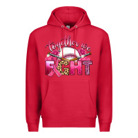 Cardinal breast cancer together we fight with baseball Premium Hoodie - Artiststas