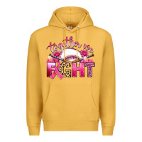 Mustard breast cancer together we fight with baseball Premium Hoodie - Artiststas