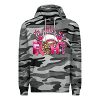 Slate Camo breast cancer together we fight with baseball Premium Hoodie - Artiststas