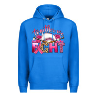 True Royal breast cancer together we fight with baseball Premium Hoodie - Artiststas