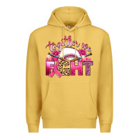 Antique Gold breast cancer together we fight with baseball Premium Hoodie - Artiststas