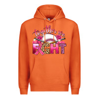 Carrot breast cancer together we fight with baseball Premium Hoodie - Artiststas