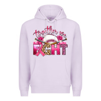 Lilac breast cancer together we fight with baseball Premium Hoodie - Artiststas