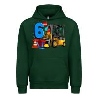 Forest Green forklift birthday six Urban Hoodie - Artiststas