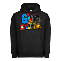 Pigment Black forklift birthday six Urban Hoodie - Artiststas