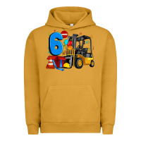 Pigment Peanut Butter forklift birthday six Urban Hoodie - Artiststas