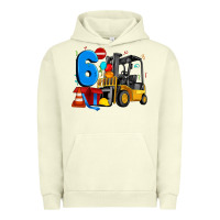 Pigment Pistachio forklift birthday six Urban Hoodie - Artiststas