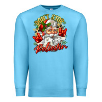 Ocean Blue dont stop believin Premium Sweatshirt - Zillion Design Studio