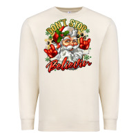 Sandshell dont stop believin Premium Sweatshirt - Zillion Design Studio