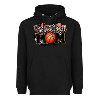 Black basketball mom Heavyweight Hoodie - MaliasSmallBusiness