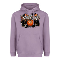 Lavender basketball mom Heavyweight Hoodie - MaliasSmallBusiness