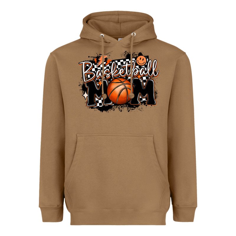 Basketball Mom Heavyweight Hoodie by MaliasSmallBusiness | Teevron