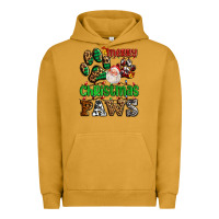 Pigment Peanut Butter merry christmas paws with santa Urban Hoodie - AdoDesignShop