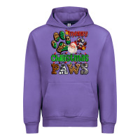Tulip merry christmas paws with santa Urban Hoodie - AdoDesignShop