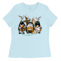 Baby Blue pastor nun religious gnome Ladies Tee - BarkalooDesign