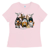 Bubblegum Pink pastor nun religious gnome Ladies Tee - BarkalooDesign