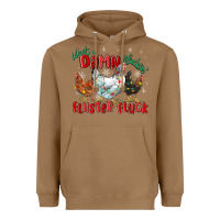 Toasted Coconut what a damn cluckin' fluster fluck chickens christ Heavyweight Hoodie - MaliasSmallBusiness