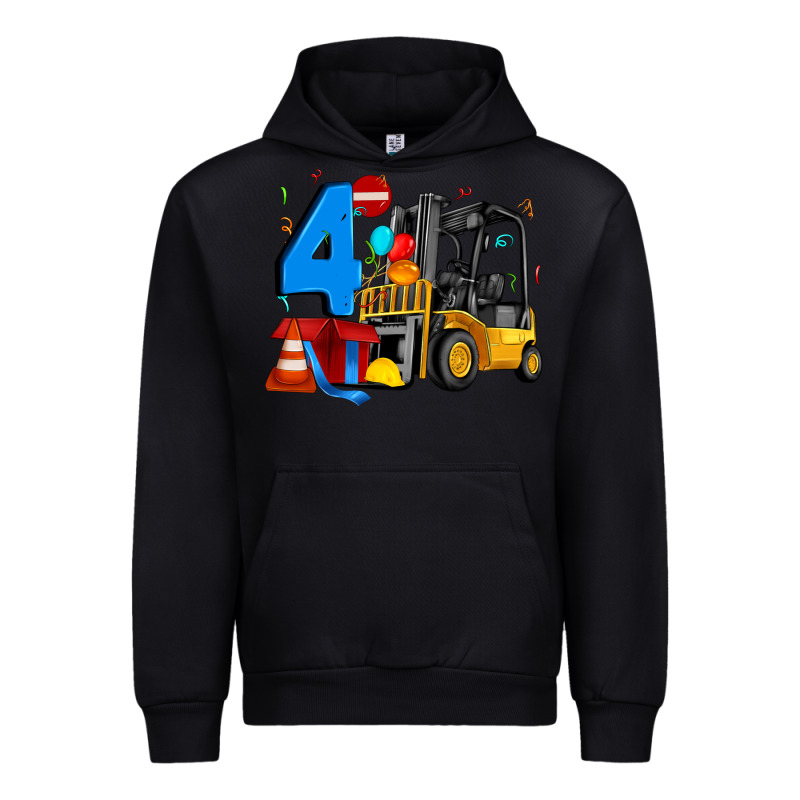 Forklift Birthday Four Urban Hoodie by Artiststas | Teevron