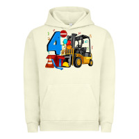 Pigment Pistachio forklift birthday four Urban Hoodie - Artiststas