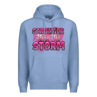 Colony Blue stronger than the storm Premium Hoodie - Artiststas