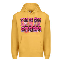 Mustard stronger than the storm Premium Hoodie - Artiststas