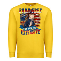 Lemon born free but now im expensive Premium Sweatshirt - texasbilliewilder
